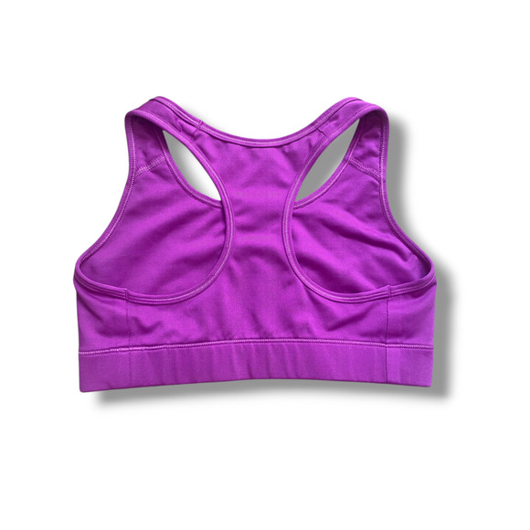 Nike Pro Racerback Sports Bra Womens Small Purple - Picture 2 of 3